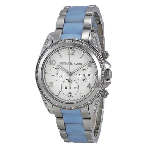 michael kors silver acetate watch|Michael Kors Watch silver price.